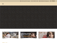 Tablet Screenshot of martini-beauty.sk